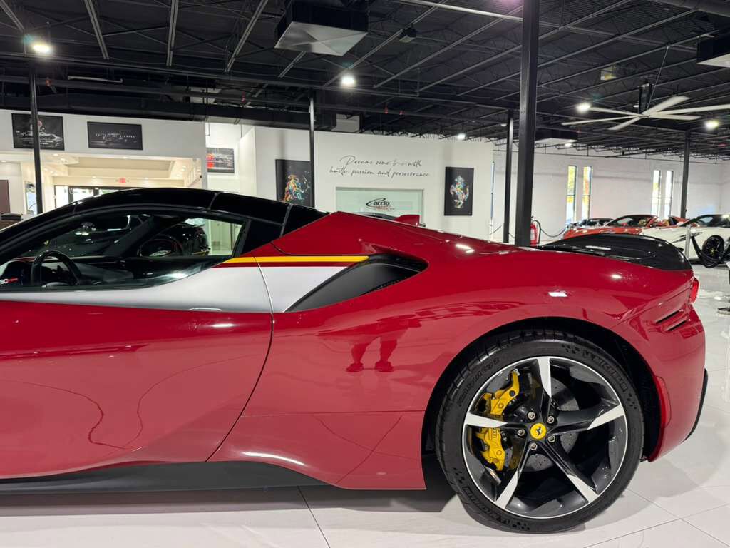 2025 Ferrari SF90 Spider Atelier New York build,Rosso Mugello paint,two-tone,painted livrea,JBL audio,carbon galore AND MORE! Fort Lauderdale FL