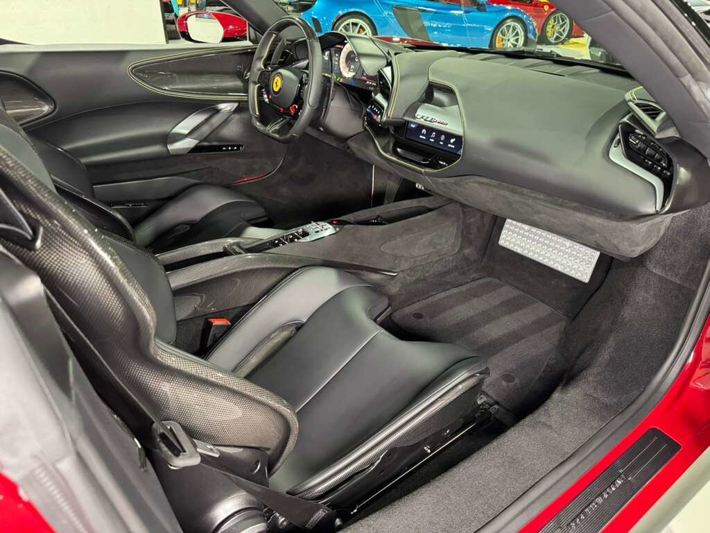 2025 Ferrari SF90 Spider Atelier New York build,Rosso Mugello paint,two-tone,painted livrea,JBL audio,carbon galore AND MORE! Fort Lauderdale FL