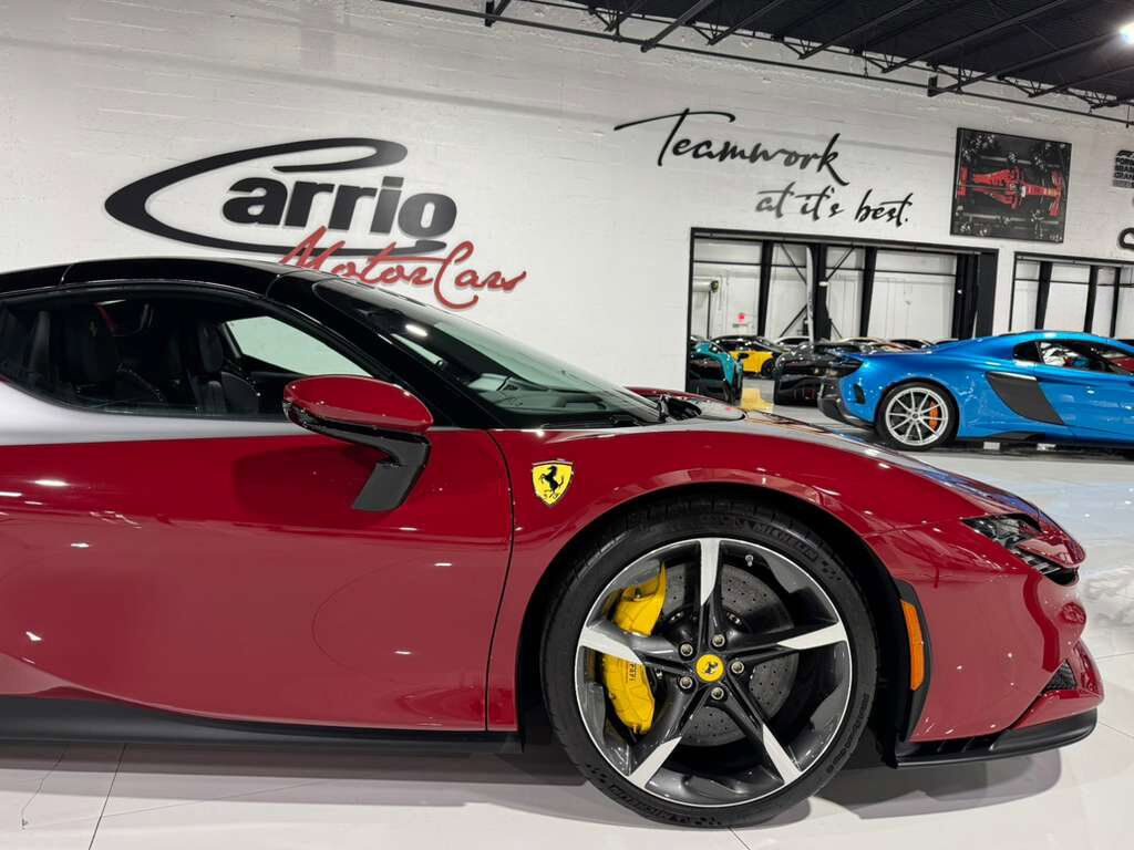 2025 Ferrari SF90 Spider Atelier New York build,Rosso Mugello paint,two-tone,painted livrea,JBL audio,carbon galore AND MORE! Fort Lauderdale FL