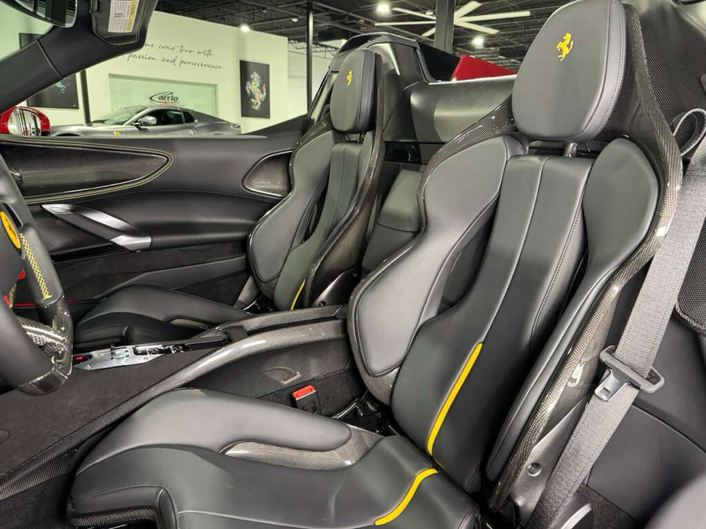 2025 Ferrari SF90 Spider Atelier New York build,Rosso Mugello paint,two-tone,painted livrea,JBL audio,carbon galore AND MORE! Fort Lauderdale FL