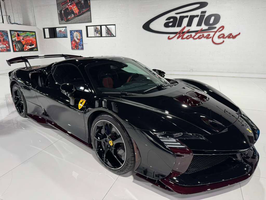2025 Ferrari SF90 XX Spider Nero B/B paint,best weight racing seats,forged wheels,front camera,carbon galore & MUCH MORE! Fort Lauderdale FL