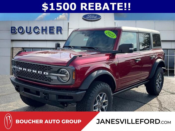 2025 Ford Bronco Badlands Oshkosh WI