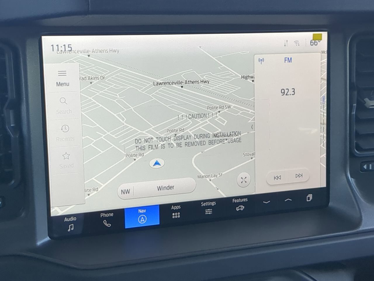 2025 Ford Bronco Badlands Winder GA