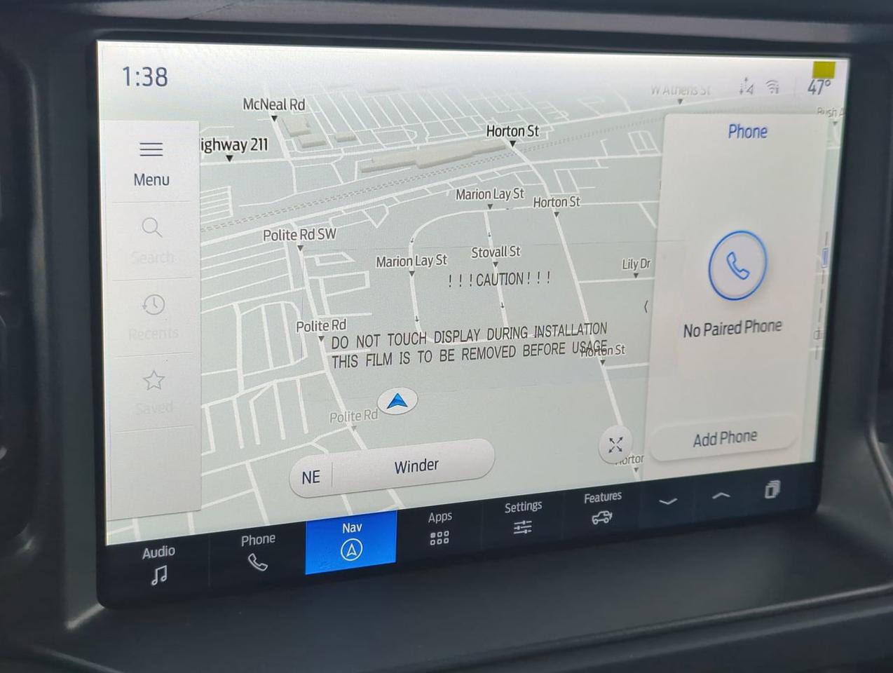 2025 Ford Bronco Badlands Winder GA