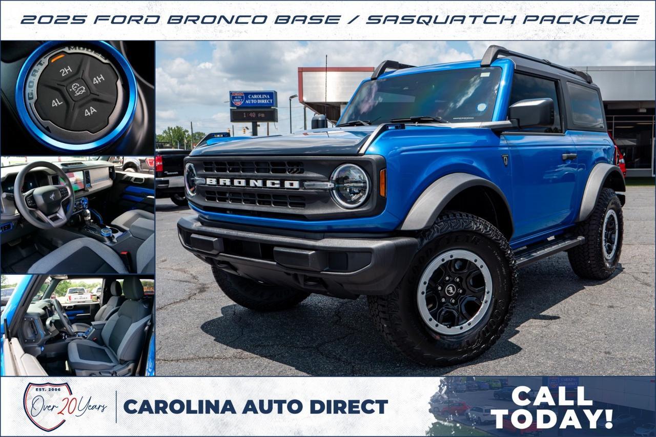 2025 Ford Bronco Base / Sasquatch Package / Trailer Tow Package!