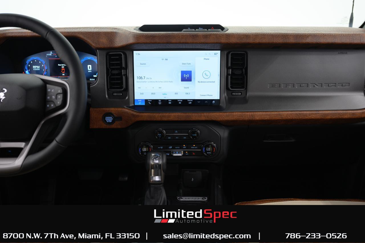 2025 Ford Bronco Big Bend Sport Utility 4D Miami FL