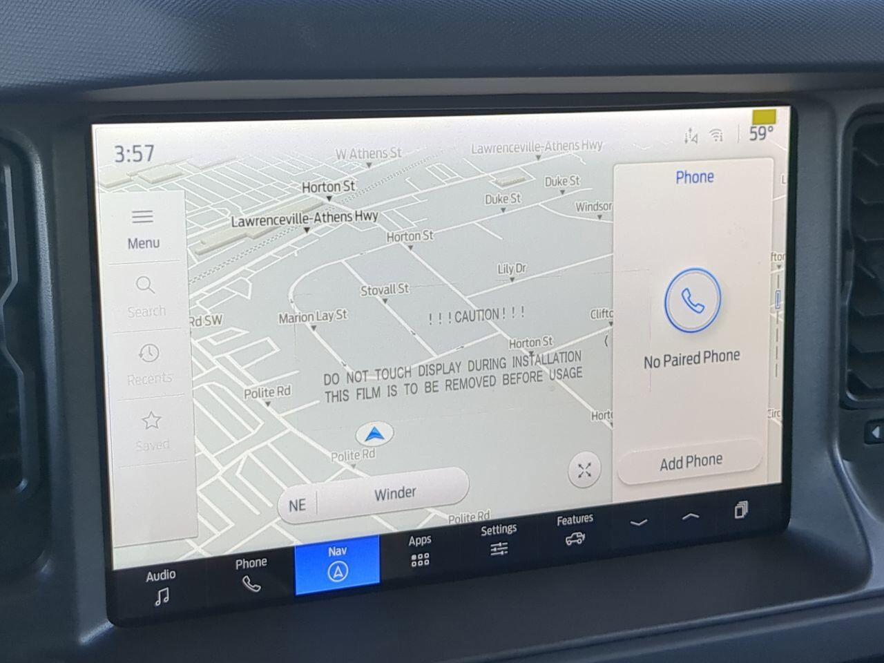 2025 Ford Bronco Big Bend Winder GA