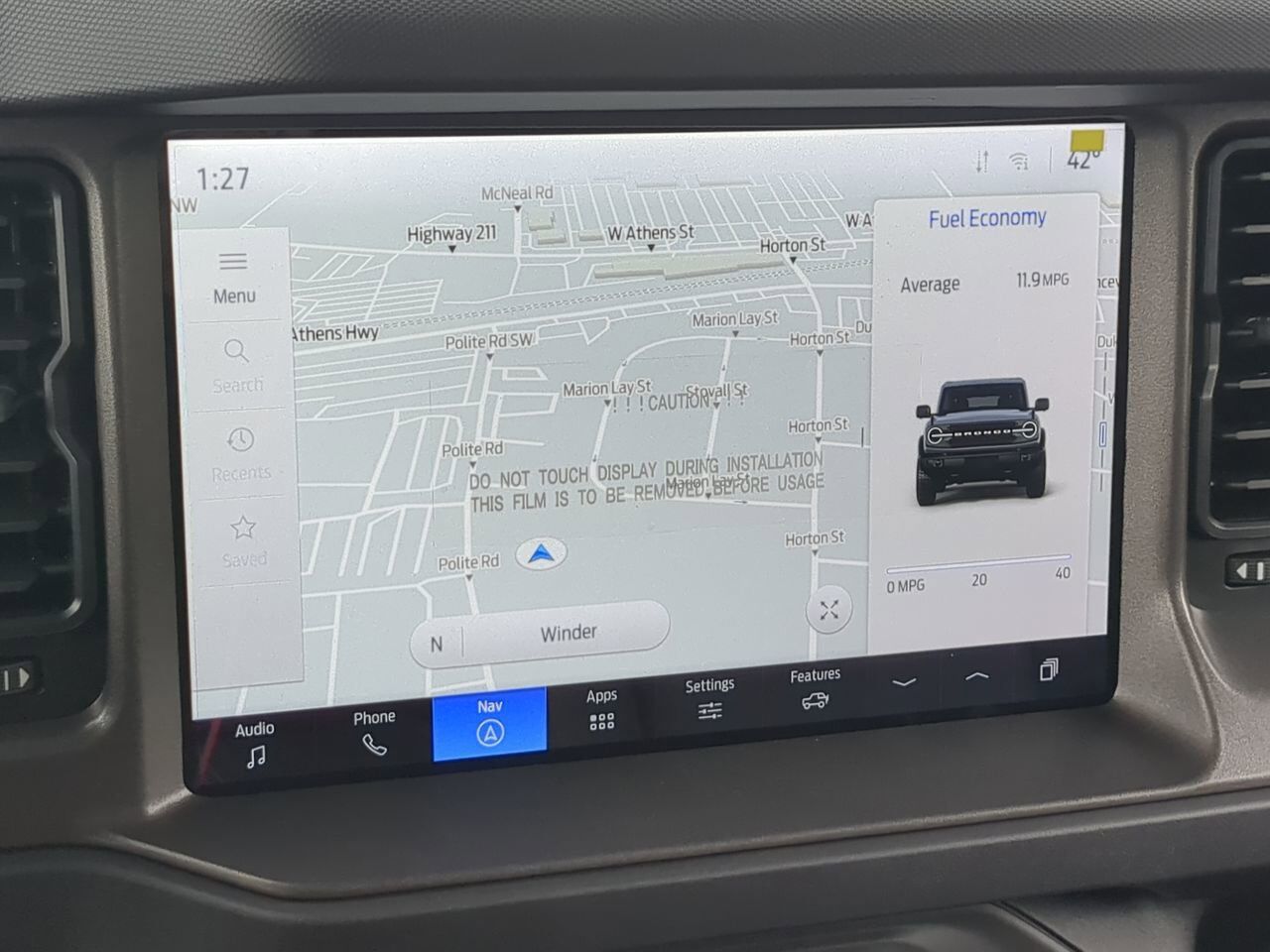 2025 Ford Bronco Big Bend Winder GA