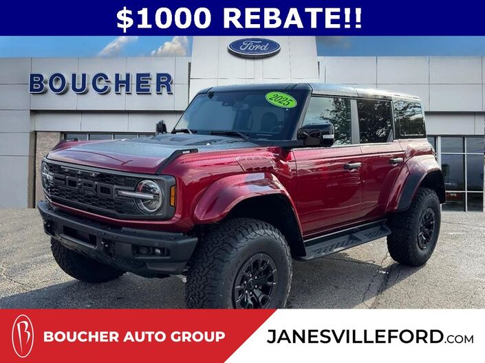 2025 Ford Bronco Raptor Oshkosh WI