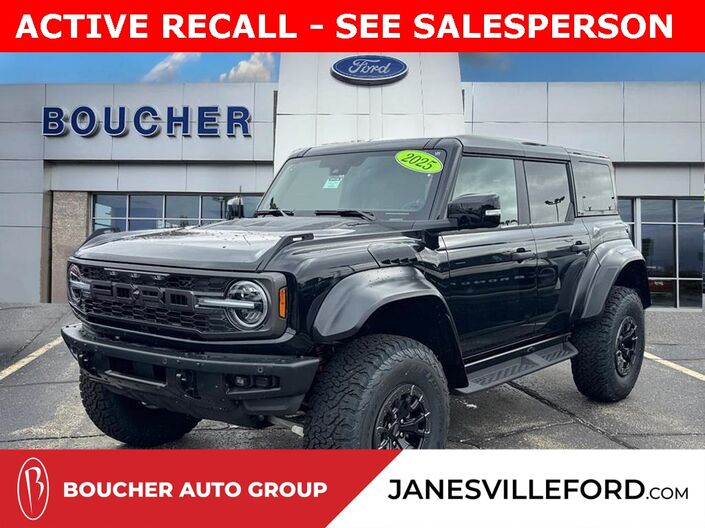 2025 Ford Bronco Raptor Oshkosh WI