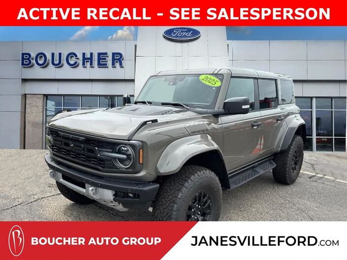2025 Ford Bronco Raptor Oshkosh WI