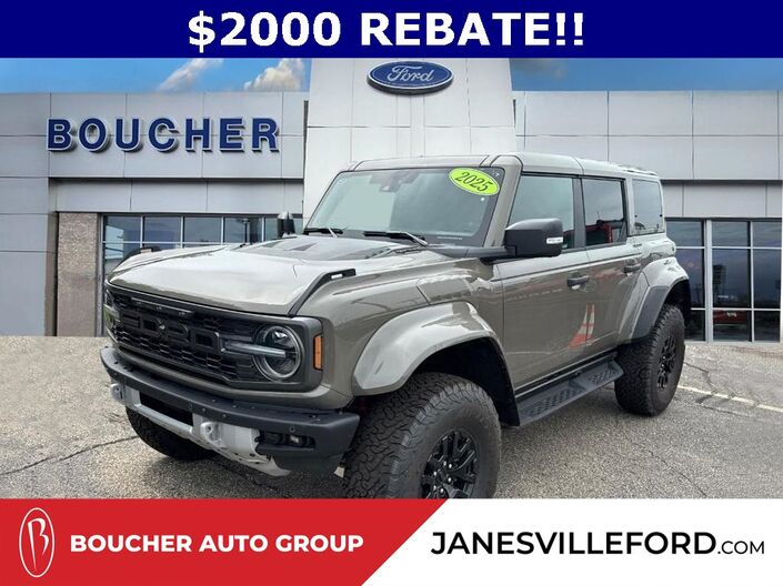 2025 Ford Bronco Raptor Oshkosh WI