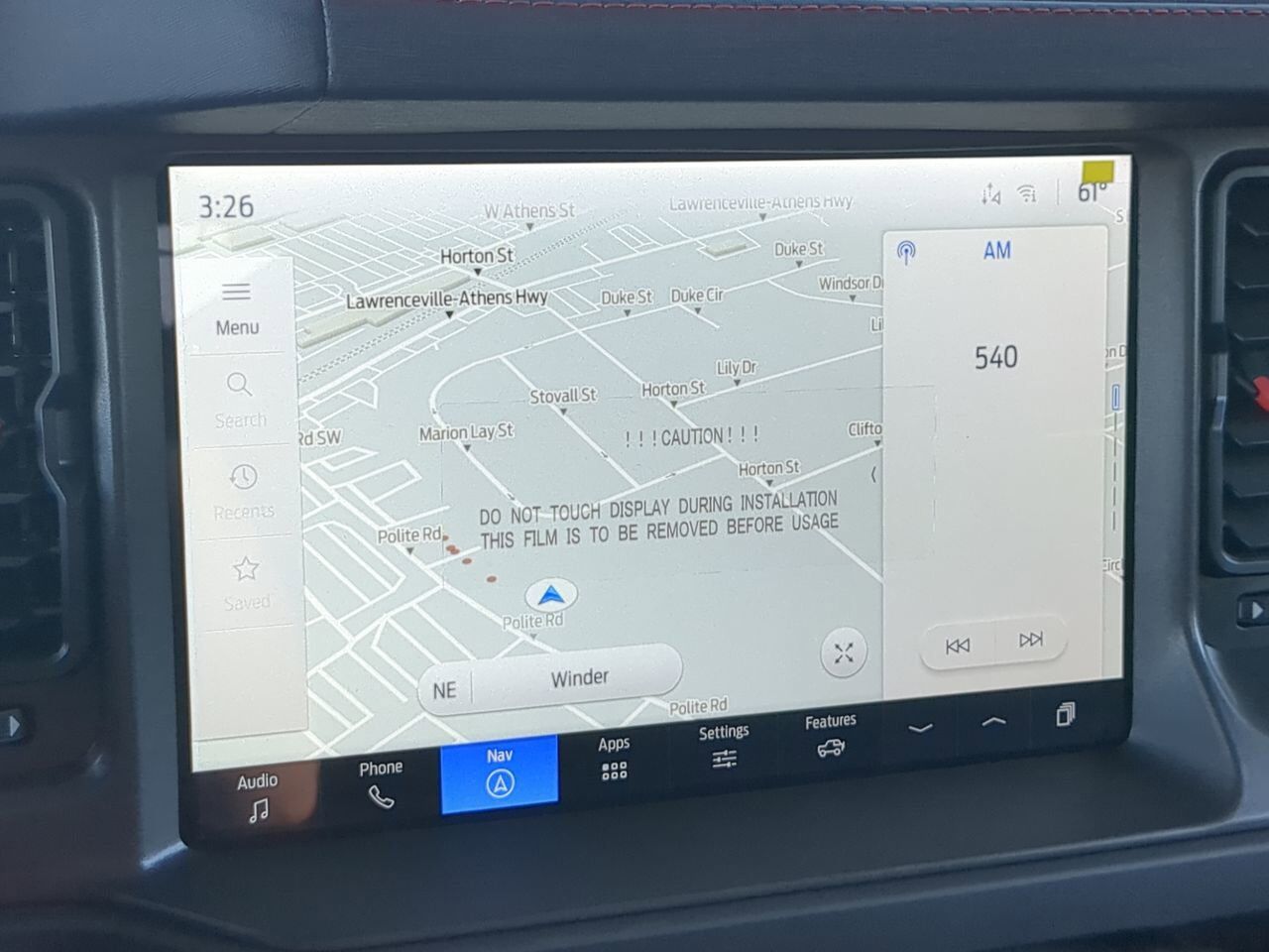 2025 Ford Bronco Raptor Winder GA