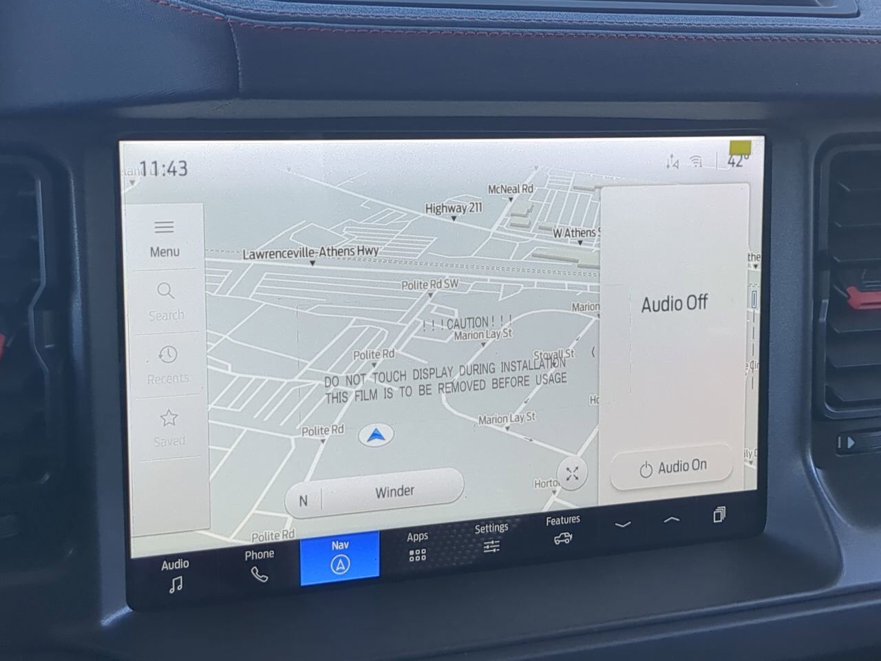 2025 Ford Bronco Raptor Winder GA