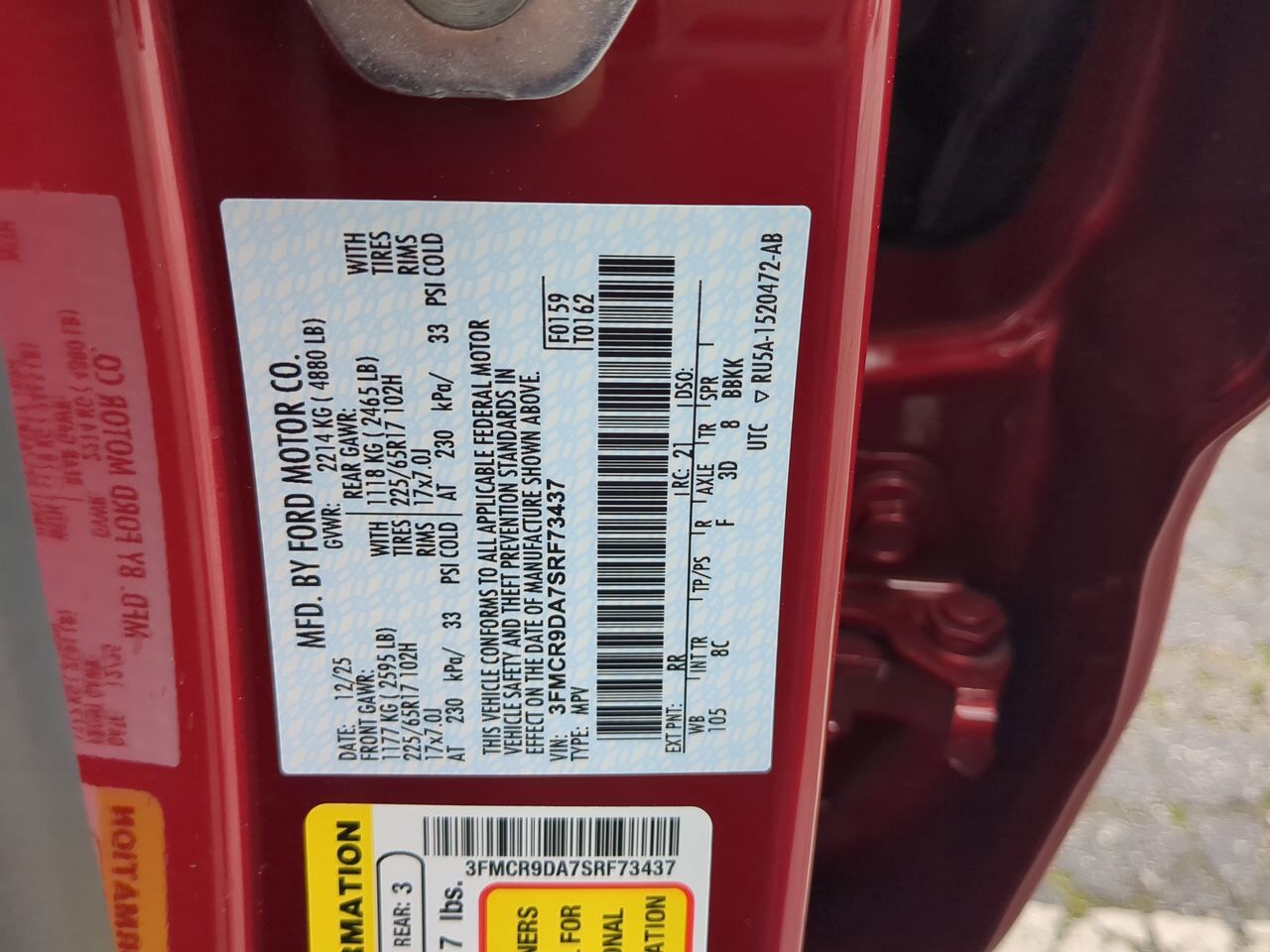 2025 Ford Bronco Sport Badlands Appleton WI