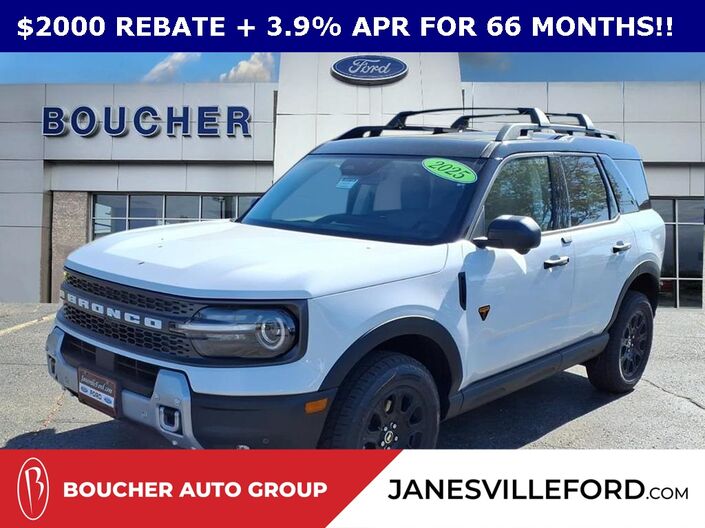 2025 Ford Bronco Sport Badlands Oshkosh WI 2025 Ford Bronco Sport Badlands Oshkosh WI
