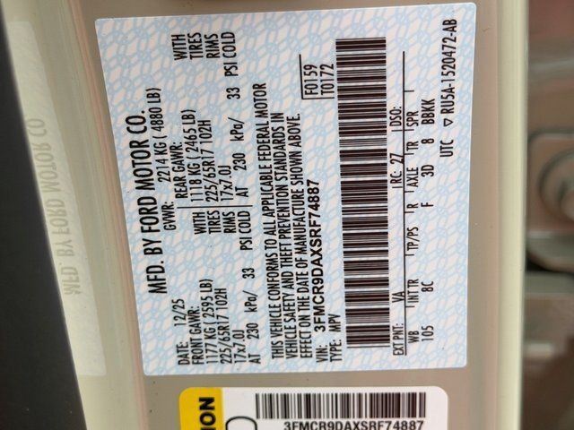 2025 Ford Bronco Sport Badlands Springfield VA