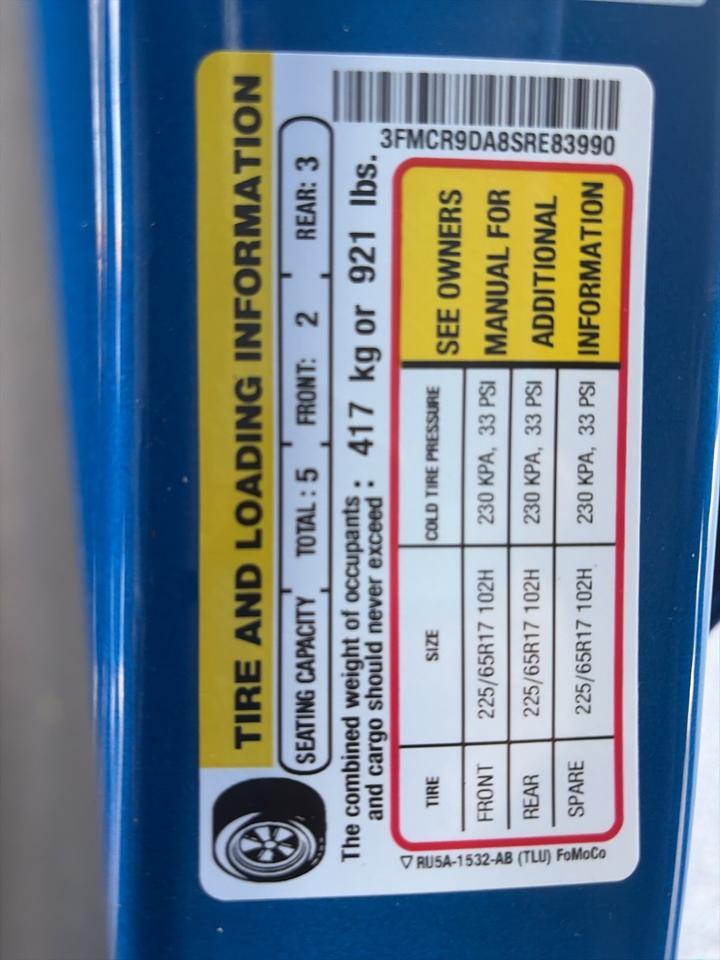 2025 Ford Bronco Sport Badlands Springfield VA