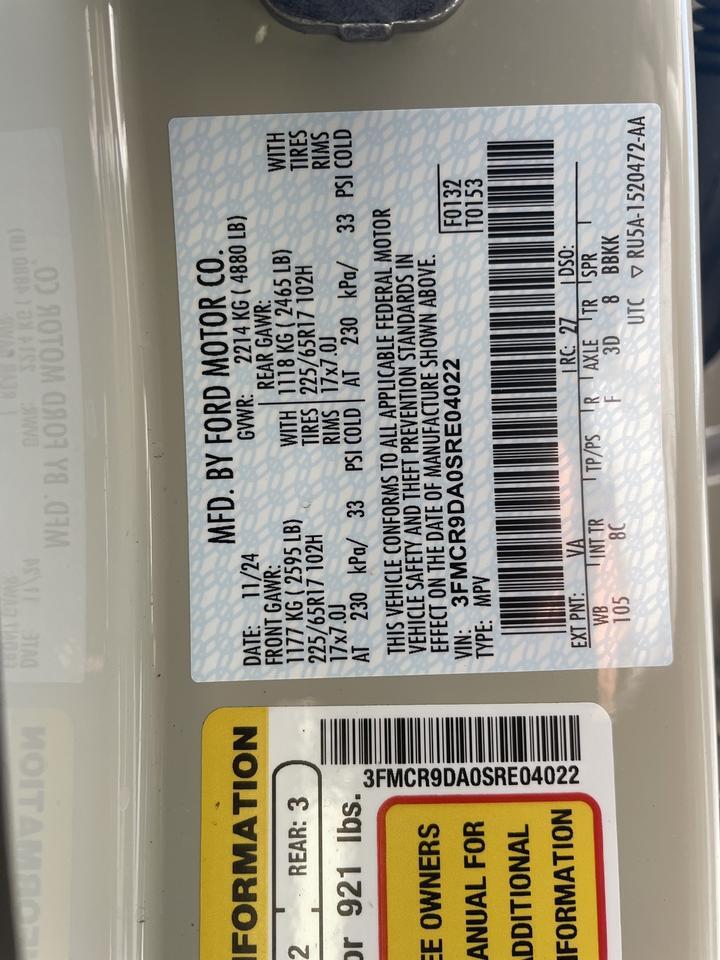 2025 Ford Bronco Sport Badlands Springfield VA