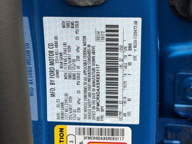 2025 Ford Bronco Sport Badlands Springfield VA