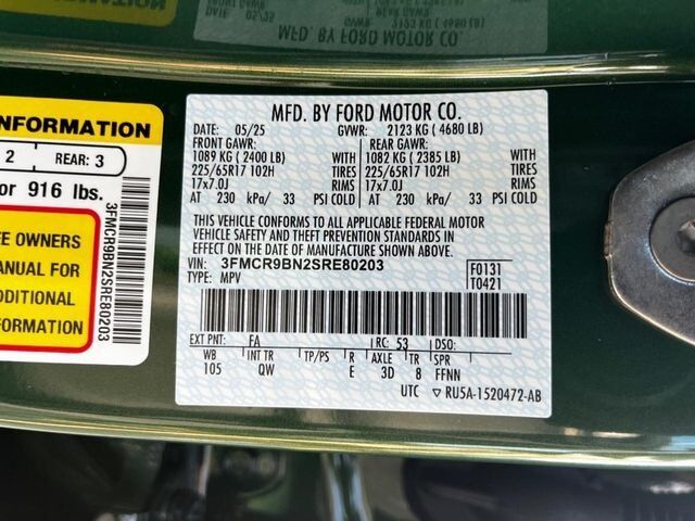 2025 Ford Bronco Sport Big Bend Washington MO