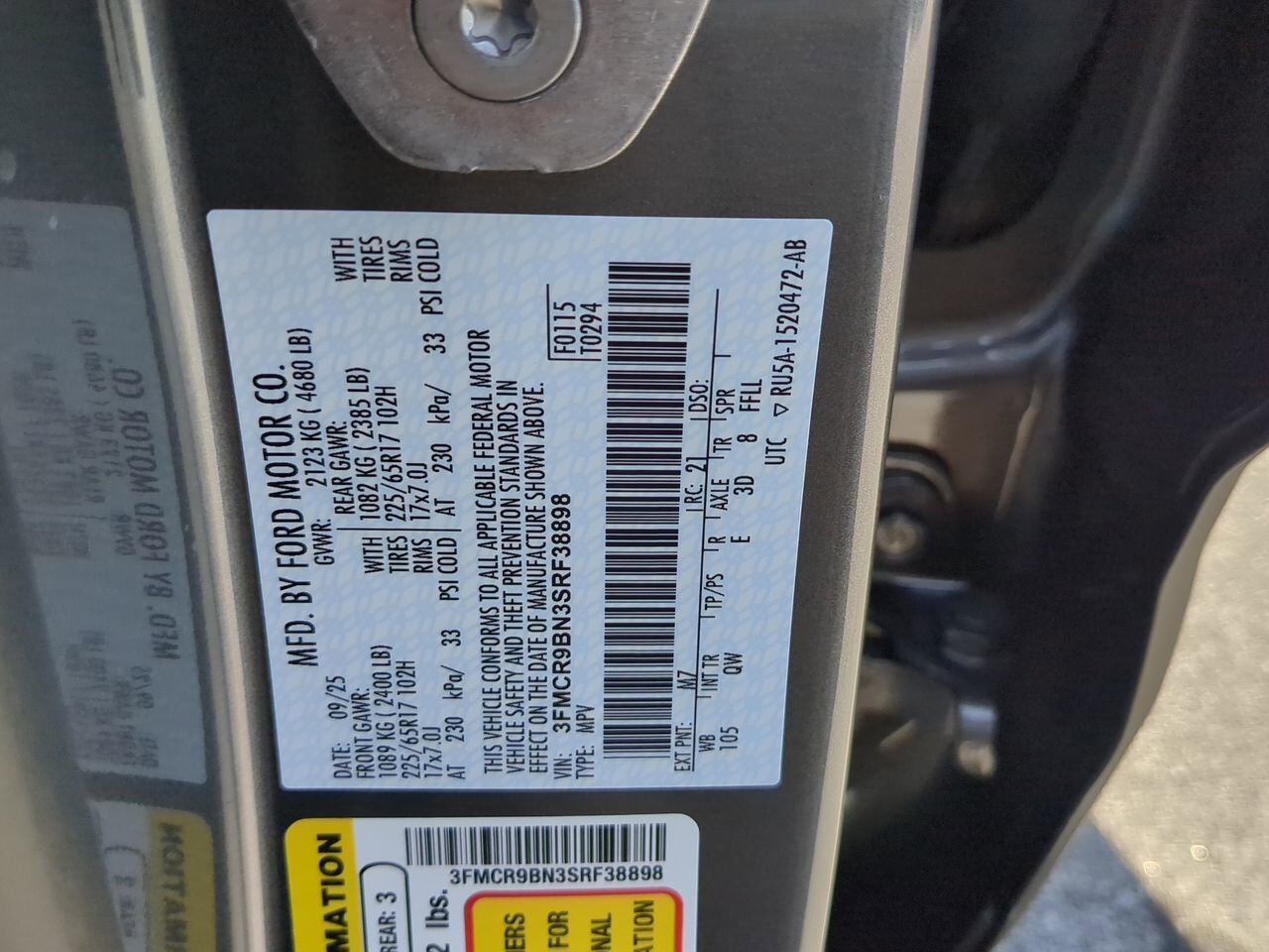 2025 Ford Bronco Sport Big Bend Winder GA