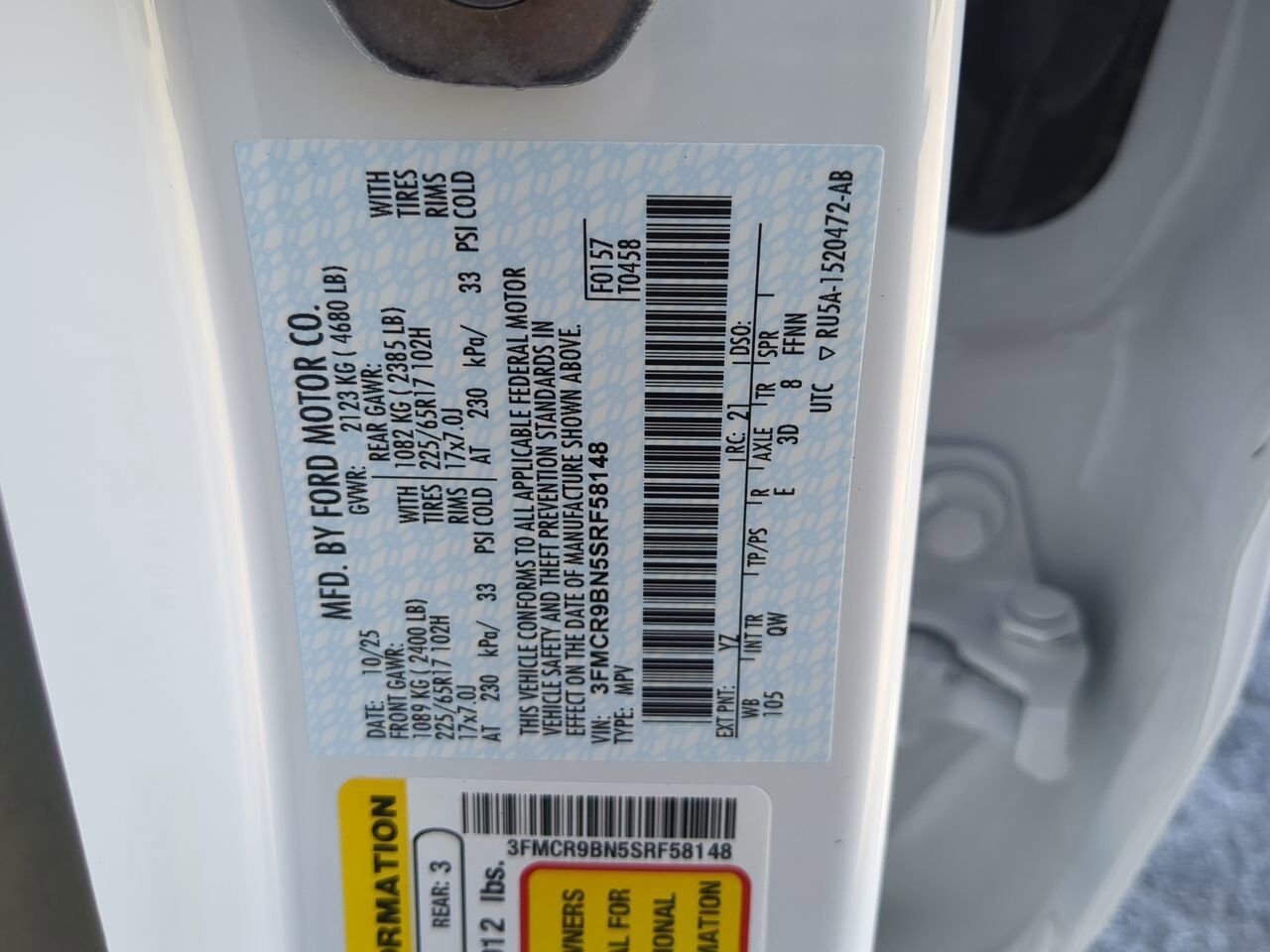 2025 Ford Bronco Sport Big Bend Winder GA