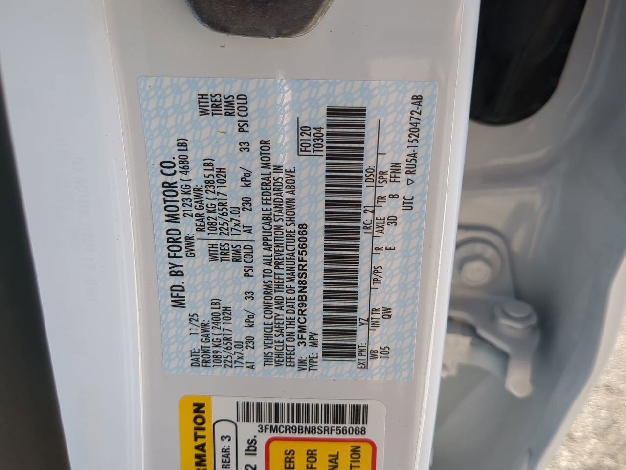 2025 Ford Bronco Sport Big Bend Winder GA