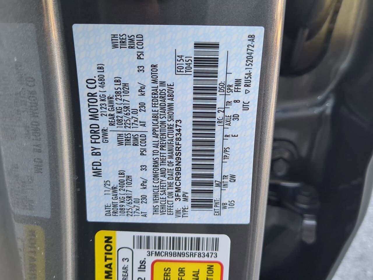 2025 Ford Bronco Sport Big Bend Winder GA