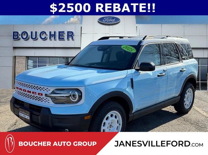 2025 Ford Bronco Sport Heritage Oshkosh WI