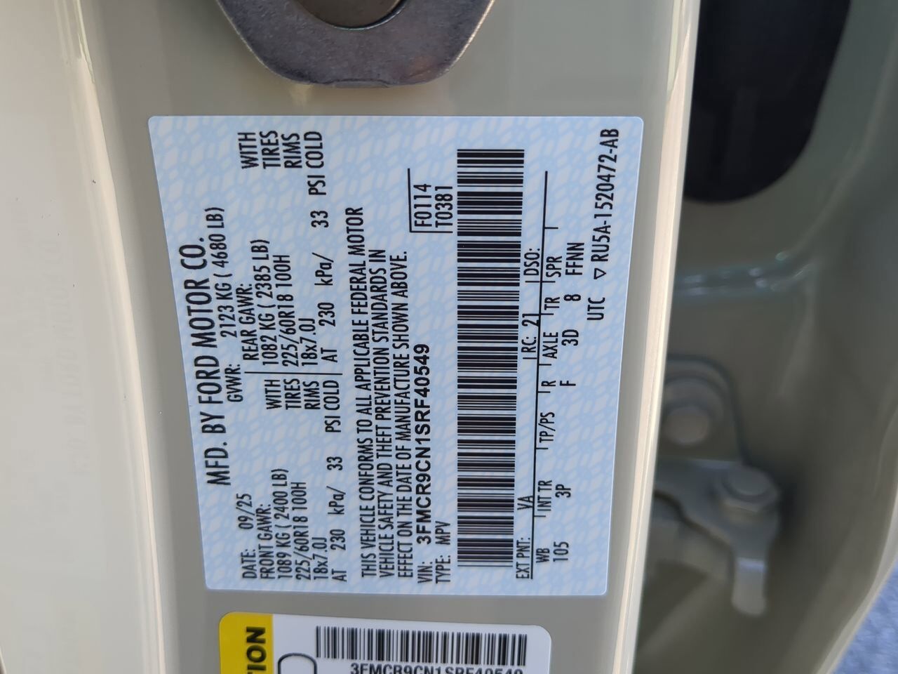 2025 Ford Bronco Sport Outer Banks Winder GA