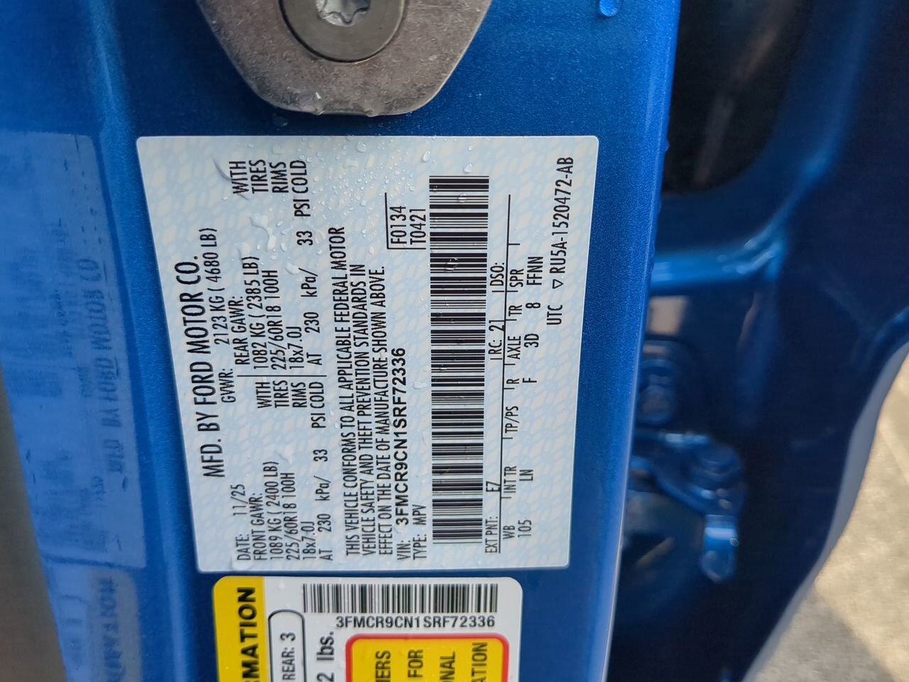 2025 Ford Bronco Sport Outer Banks Winder GA