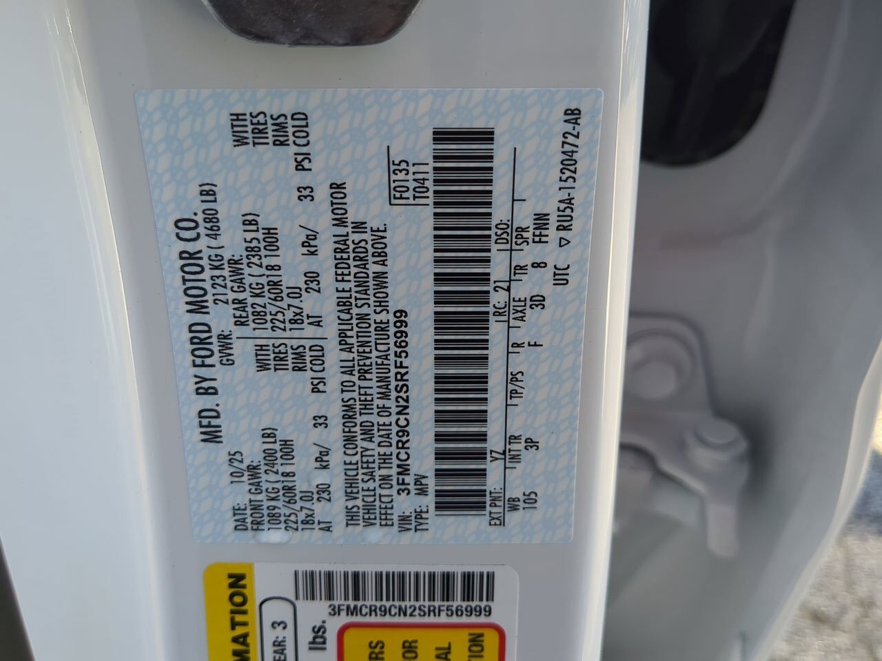 2025 Ford Bronco Sport Outer Banks Winder GA