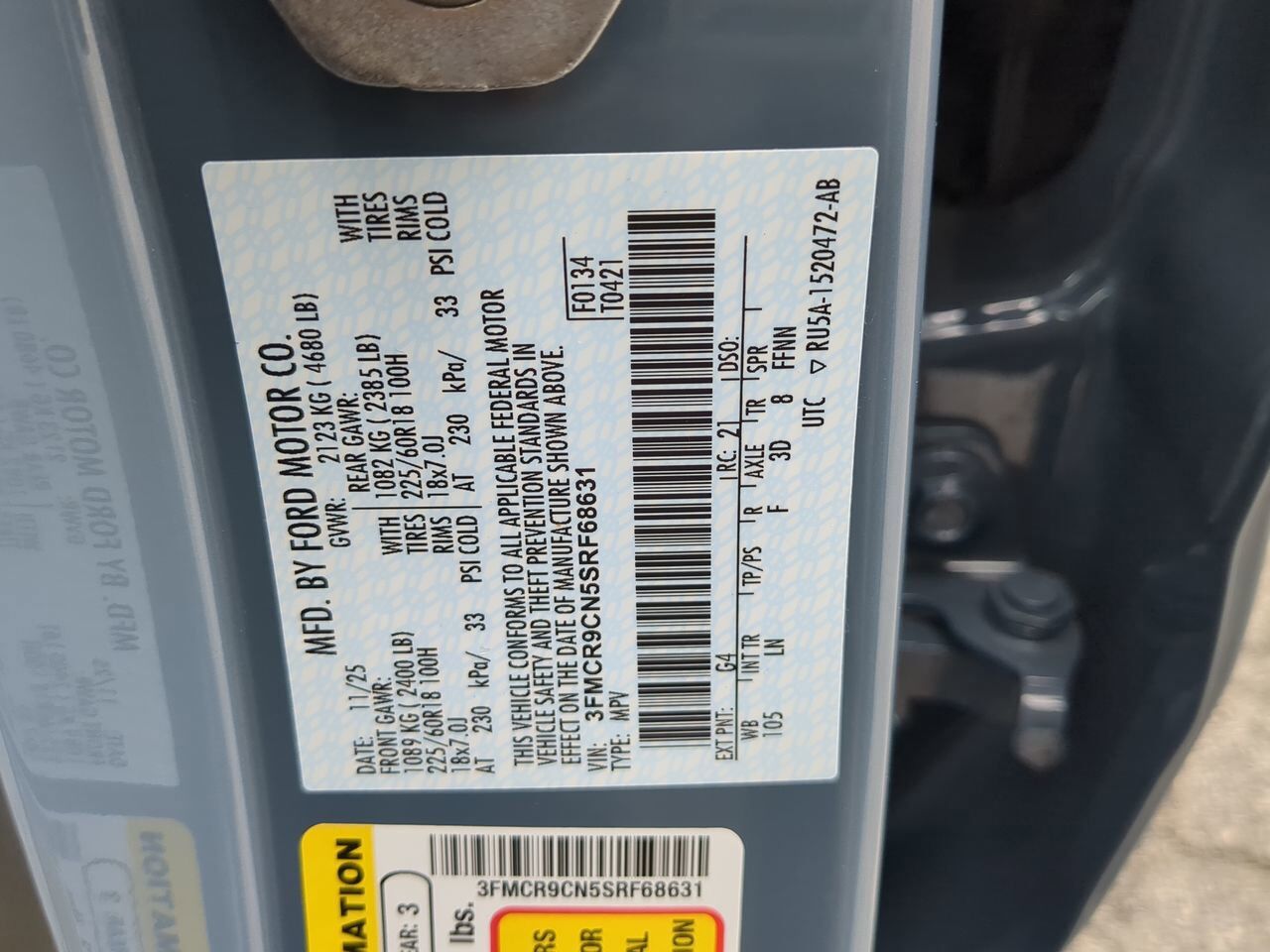 2025 Ford Bronco Sport Outer Banks Winder GA