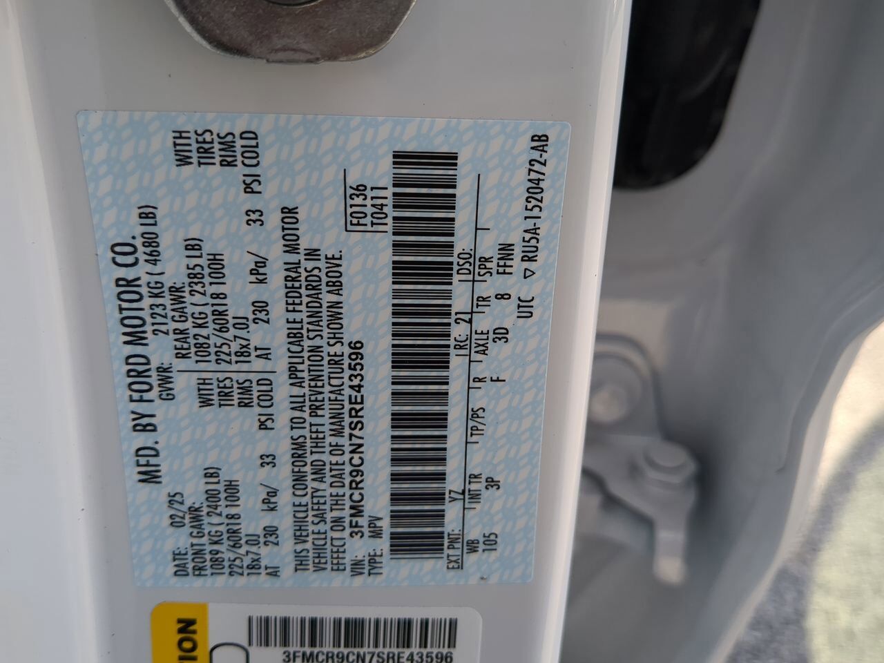 2025 Ford Bronco Sport Outer Banks Winder GA