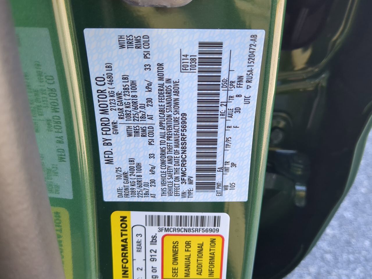 2025 Ford Bronco Sport Outer Banks Winder GA