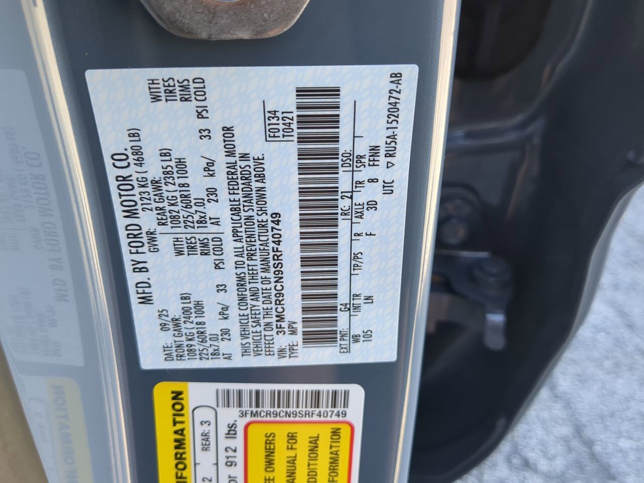 2025 Ford Bronco Sport Outer Banks Winder GA