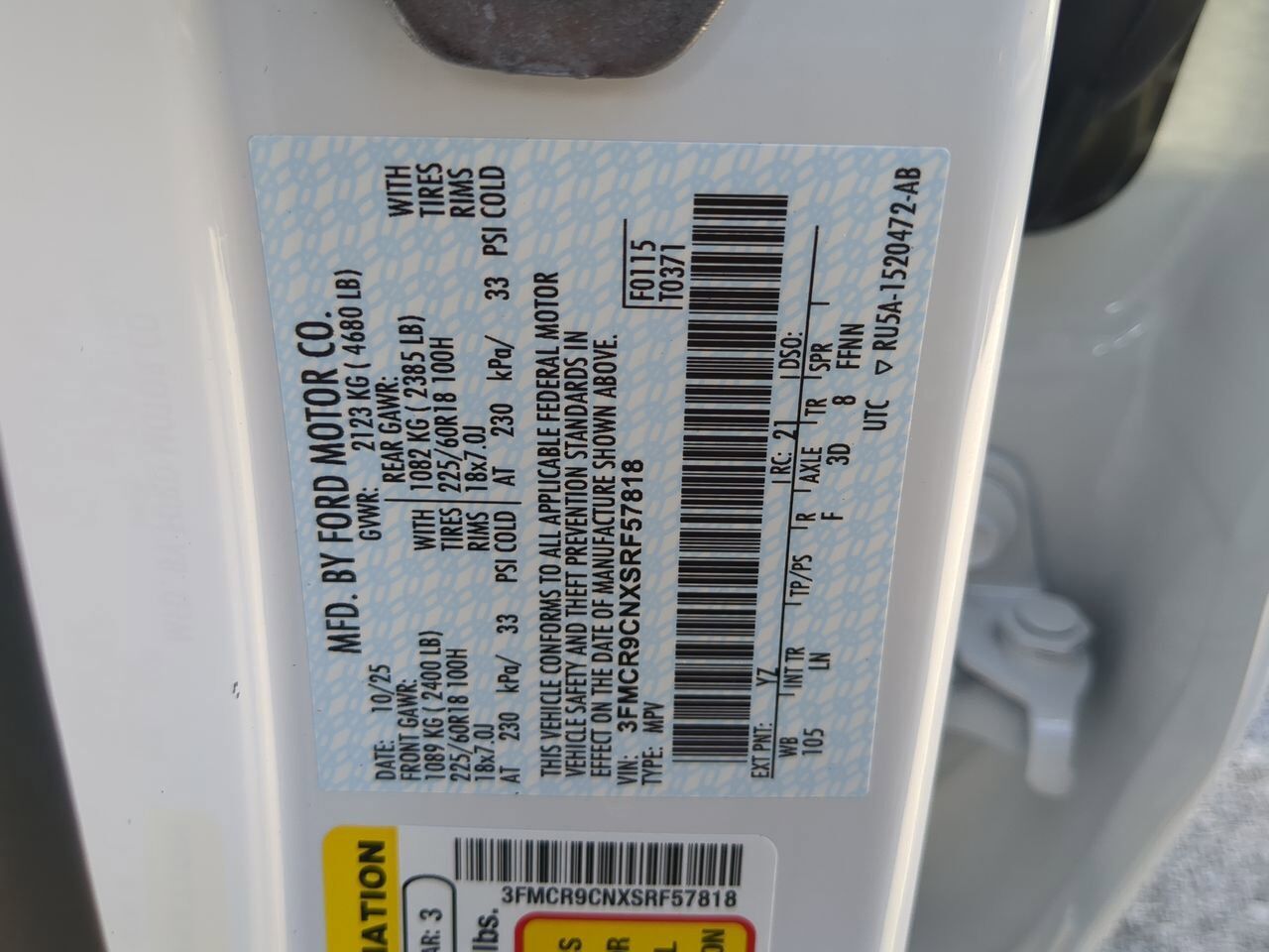 2025 Ford Bronco Sport Outer Banks Winder GA