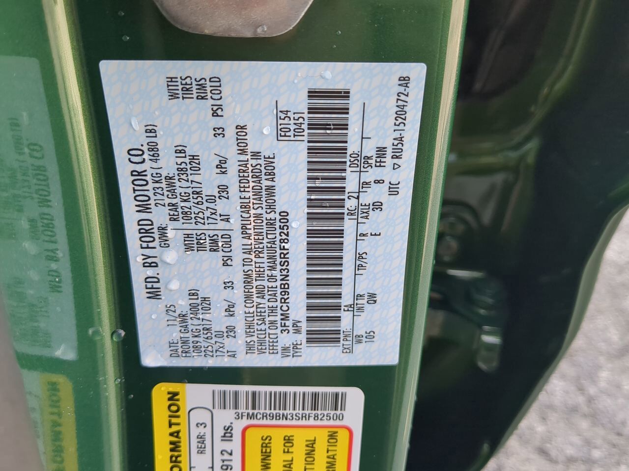 2025 Ford Bronco Sport Sport Winder GA