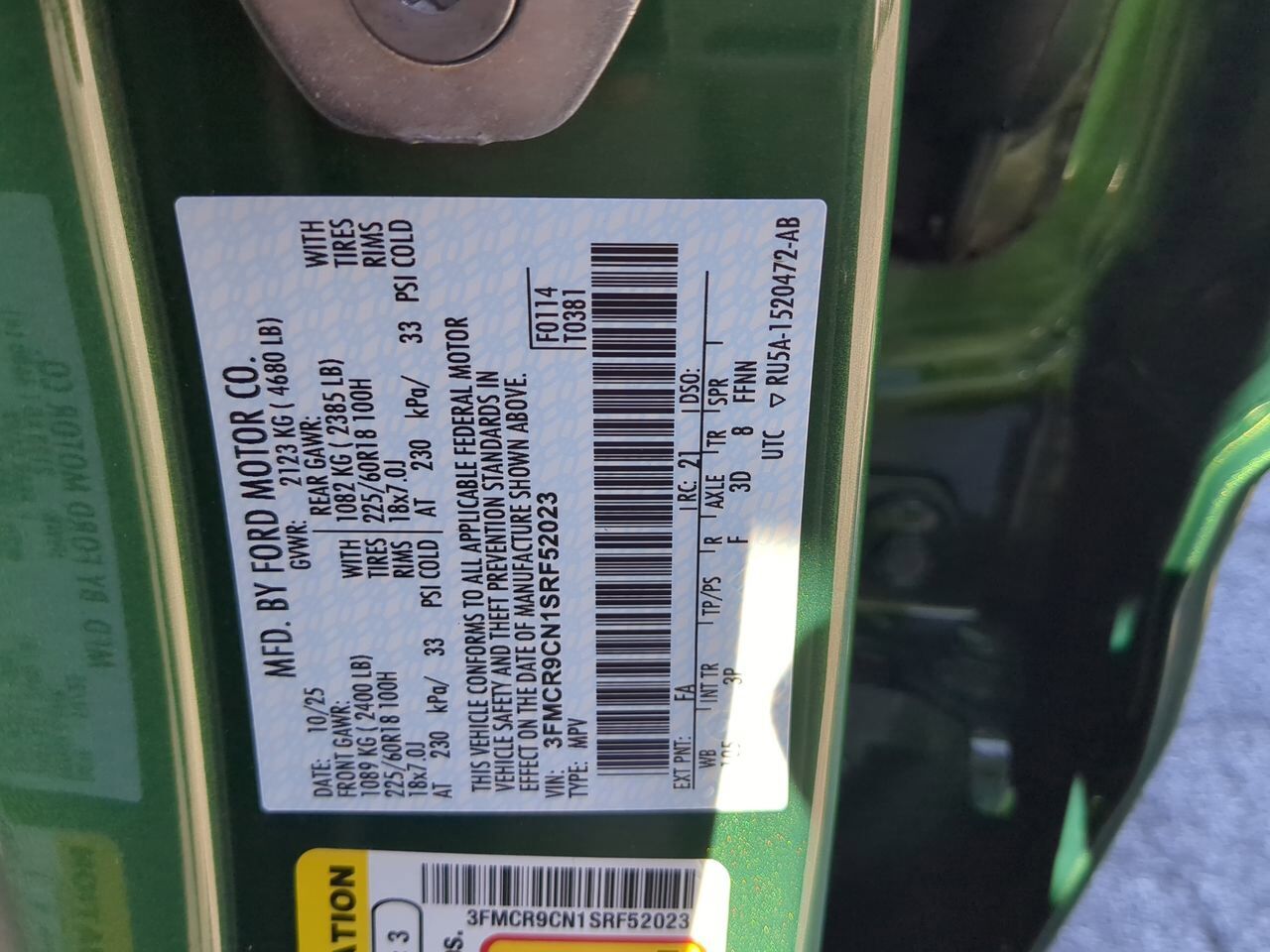 2025 Ford Bronco Sport Sport Winder GA