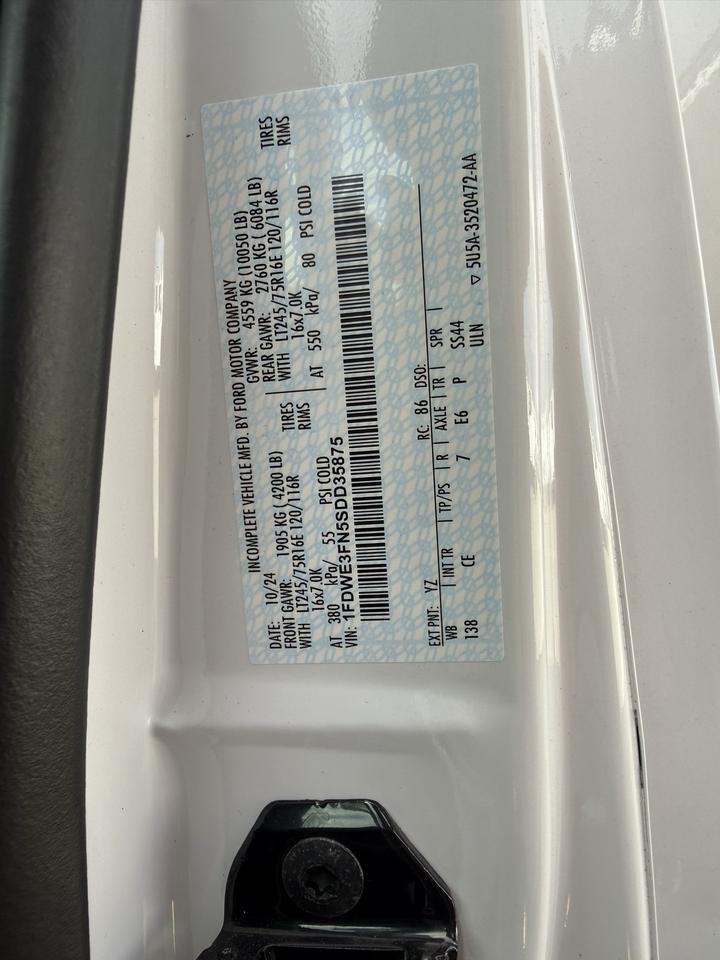 2025 Ford E-350SD Base Gaithersburg MD