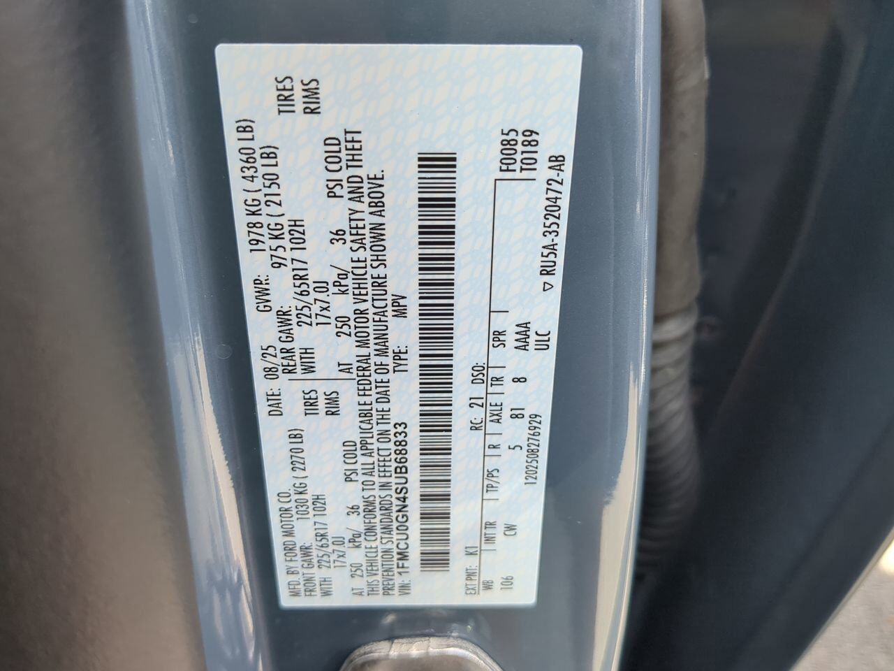 2025 Ford Escape Active Winder GA