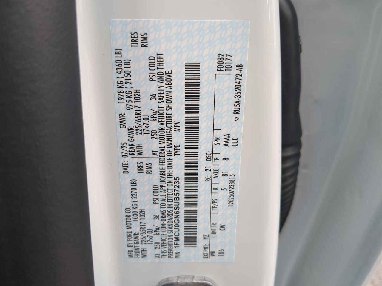 2025 Ford Escape Active Winder GA