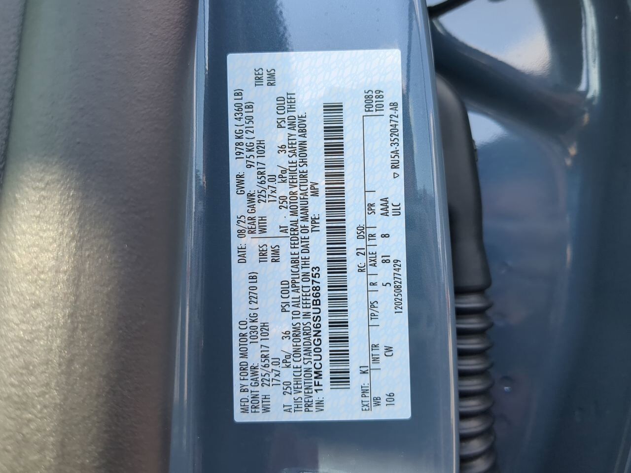 2025 Ford Escape Active Winder GA