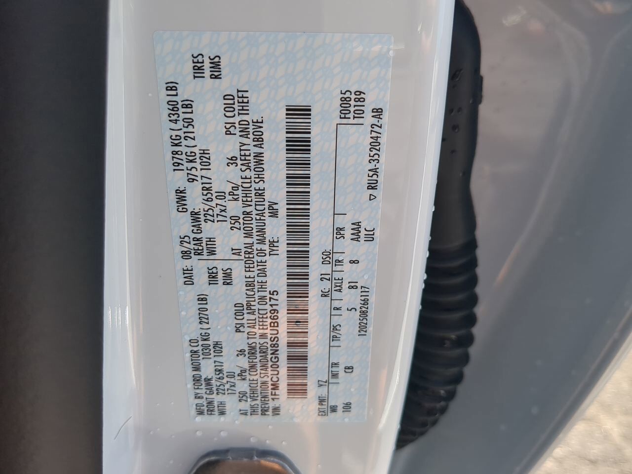 2025 Ford Escape Active Winder GA