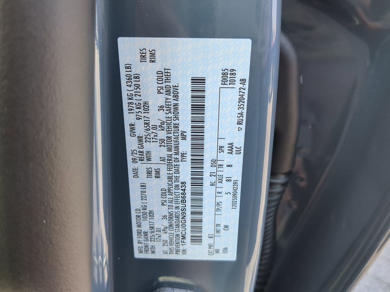 2025 Ford Escape Active Winder GA