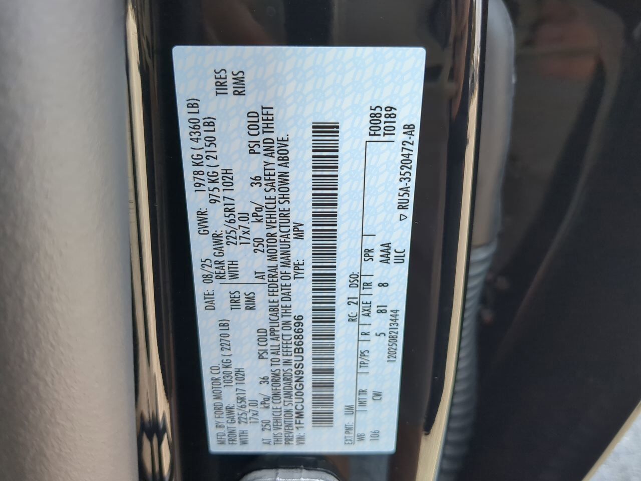 2025 Ford Escape Active Winder GA