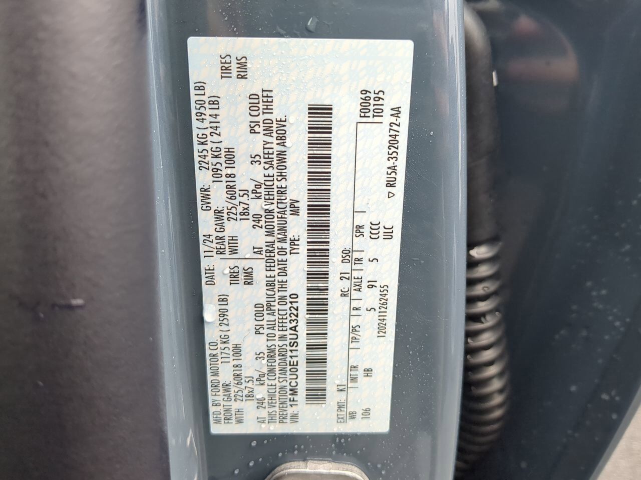 2025 Ford Escape PHEV Winder GA