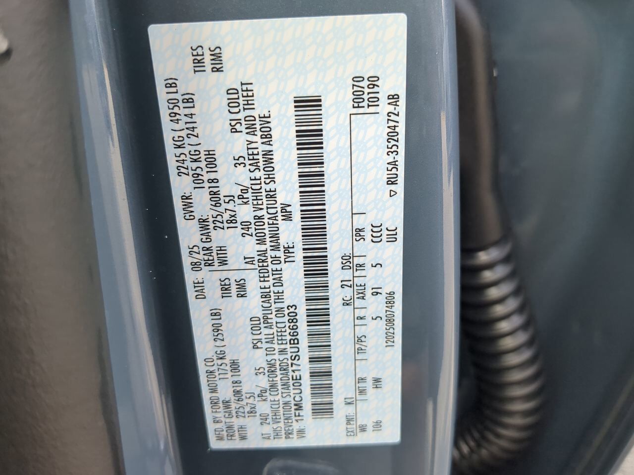 2025 Ford Escape PHEV Winder GA