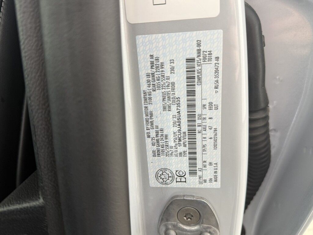 2025 Ford Escape Platinum AWD Maumee OH